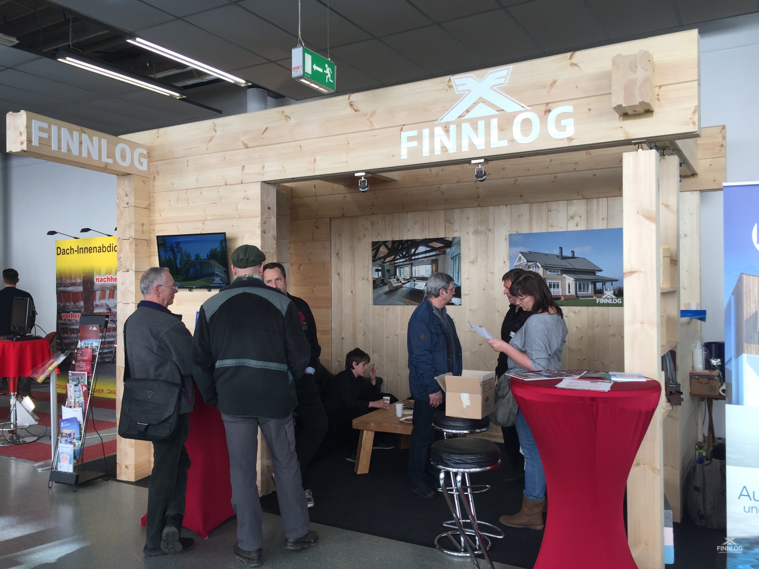 Messe HAUS 2018 in Dresden mit Finnlog Blockhaus • Finnlog ...