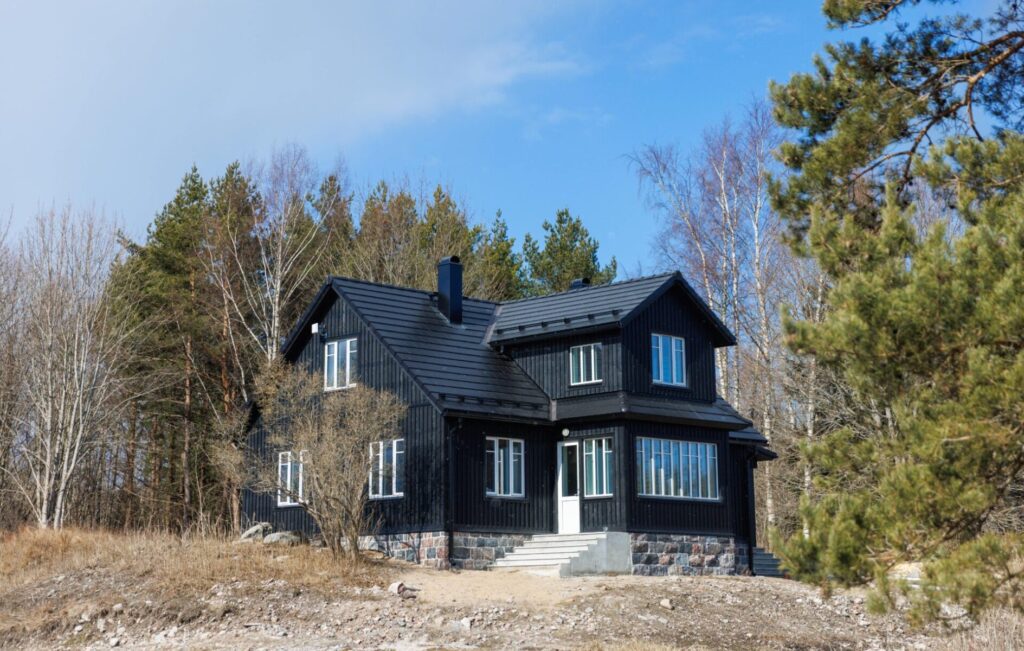 CLT-Fertighaus auf Naissaar